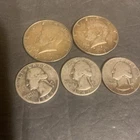 Two 1949 one 1951 Kennedy half’s 1967 no mint mark 1 68