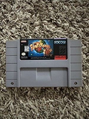 The Flintstones: The Movie Super Nintendo Entertainment System 1993 SNES