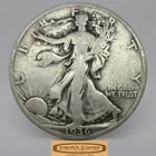 1936 Walking Liberty Half Dollar, 90% Silver - #C58479NQ