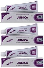 3 x SBL ARNICA Ointment 25g Homeopathic Sprains Wellness