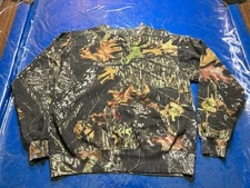 Vintage Russell Outdoors Mossy Oak Break Up Camo Crewneck Size Large Hunting