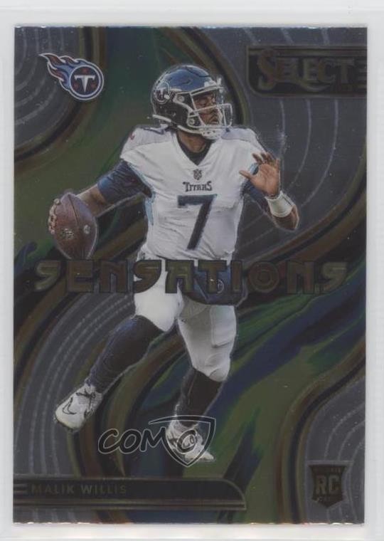 2022 Panini Select Sensations Malik Willis #SEN-21 1u6