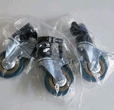 Heavy Duty C Stand Swivel Casters Set 0.98inch/25mm, Light Stand Wheels with ...