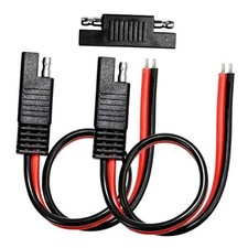 2 Pin Quick-Disconnect Audiopipe Polarized Wire Harness with 2 Pack 12 Gauge