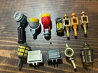 Vintage playmobil lot of lamps lanterns lights medieval ship castle pirate flood