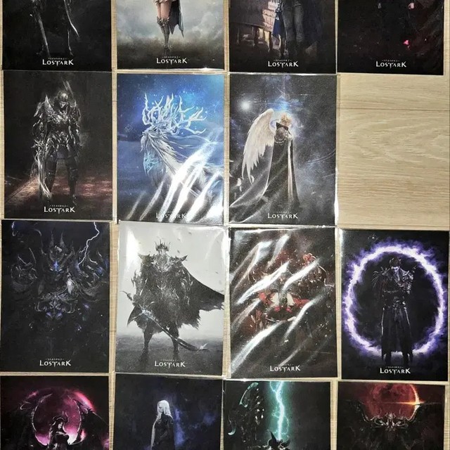 Unopened Lost Ark Postcard Set 15pcs Official Collectible