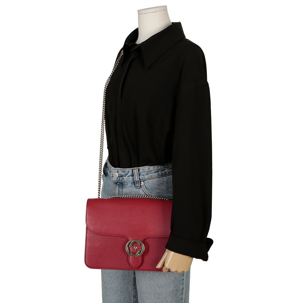 Gucci Interlocking Medium Shoulder Bag 510303 135… - image 14