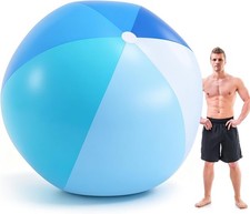 Raiten Giant Beach Ball Jumbo Inflatable Balls Huge 78 Inch Elegant