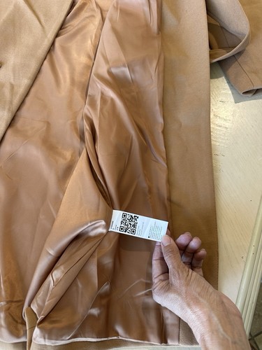 Damen Mantel Camel Größe S - Bild 6 von 6