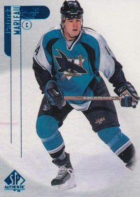 1998-99 SP Authentic #75 PATRICK MARLEAU - San Jose Sharks
