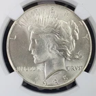 1935-P Peace Dollar S$1 - NGC MS 64