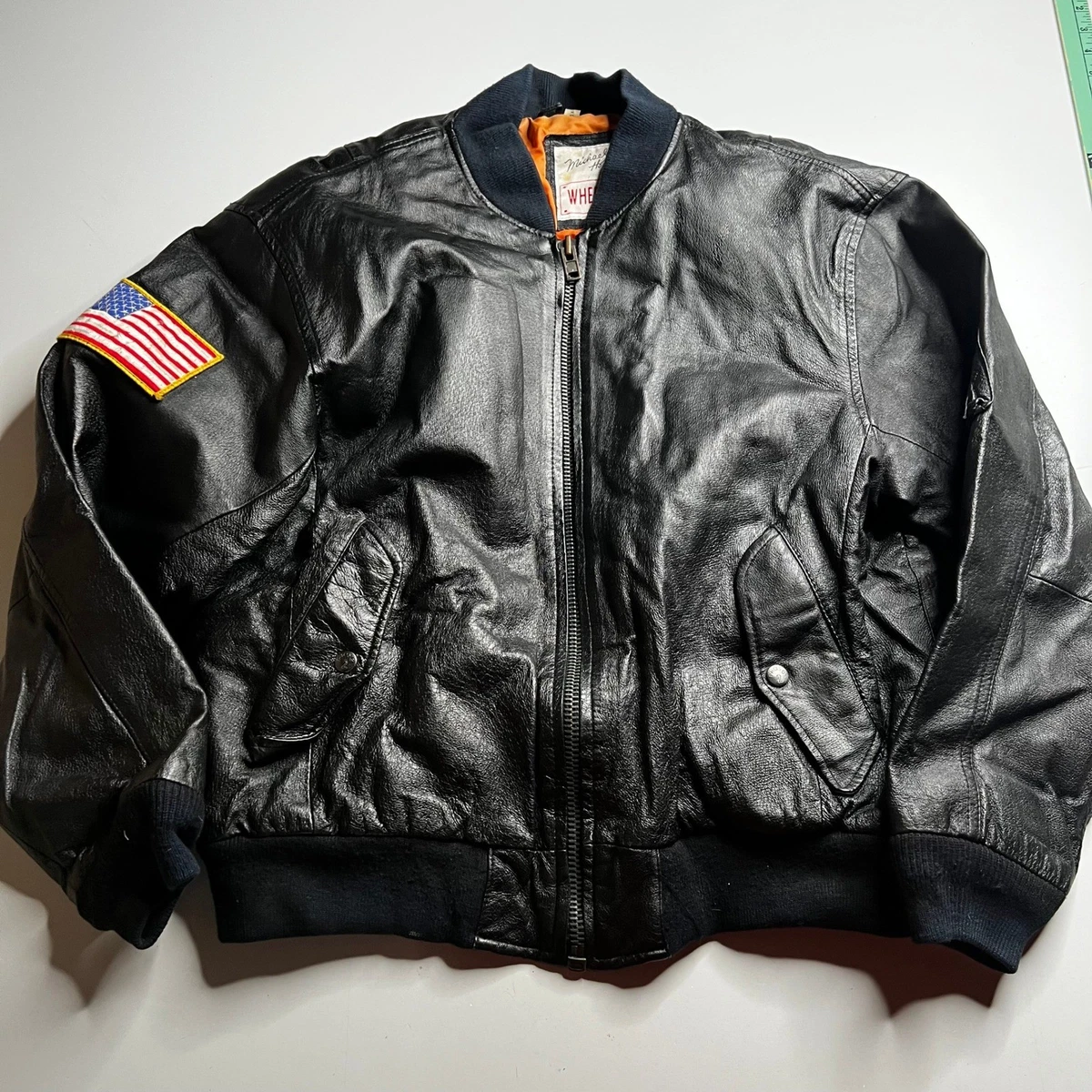 Michael Hoban North Beach Leather Leather Jacket products for sale