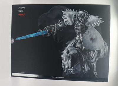 Figma - Berserk Skull Knight DX 634 Edition +Bonus Base  The Knight + Horse 15in