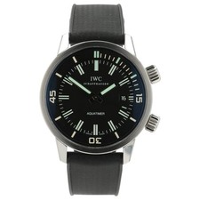IWC Vintage Aquatimer Black Dial Stainless Steel 44mm Automatic Men’s IW323101