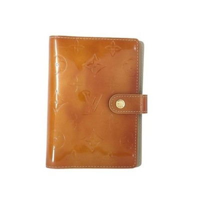 LOUIS VUITTON Agenda PM Planer Cover R21001 Gelb Vernis Damen
