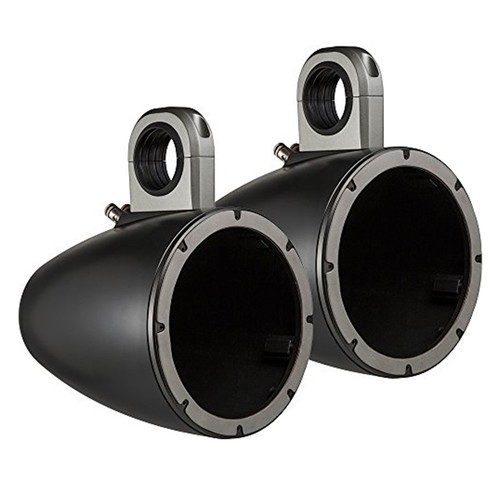 Kicker schwarz wetterfest Tower Gehäuse 6,5" anthrazit Marine OEM Lautsprecher - Bild 2 von 5