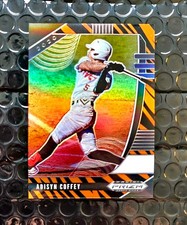 Adisyn Coffey 2020 Panini Prizm Draft Picks Tiger Stripe /99 RC #PDP83 White Sox