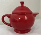 Fiesta Scarlet Red Small 2 Cup Child’s Teapot Excellent