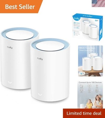 M1200 AC1200 Dual Band WiFi System: High-Speed Connectivity & Easy Setup