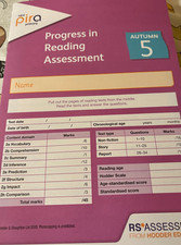 PIRA (PROGRESS IN READING