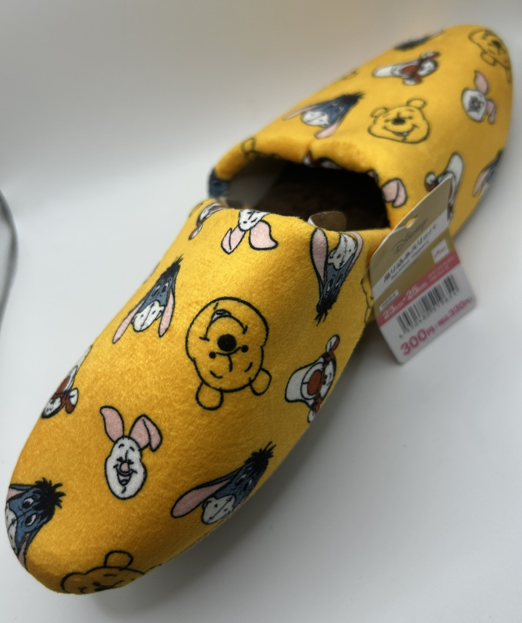 PANTOFOLA D’ORO Pooh Ho Pantofole Senza Schienale Winnie Peluche Scarpa Disneyland Disneyworld Disney Wdw