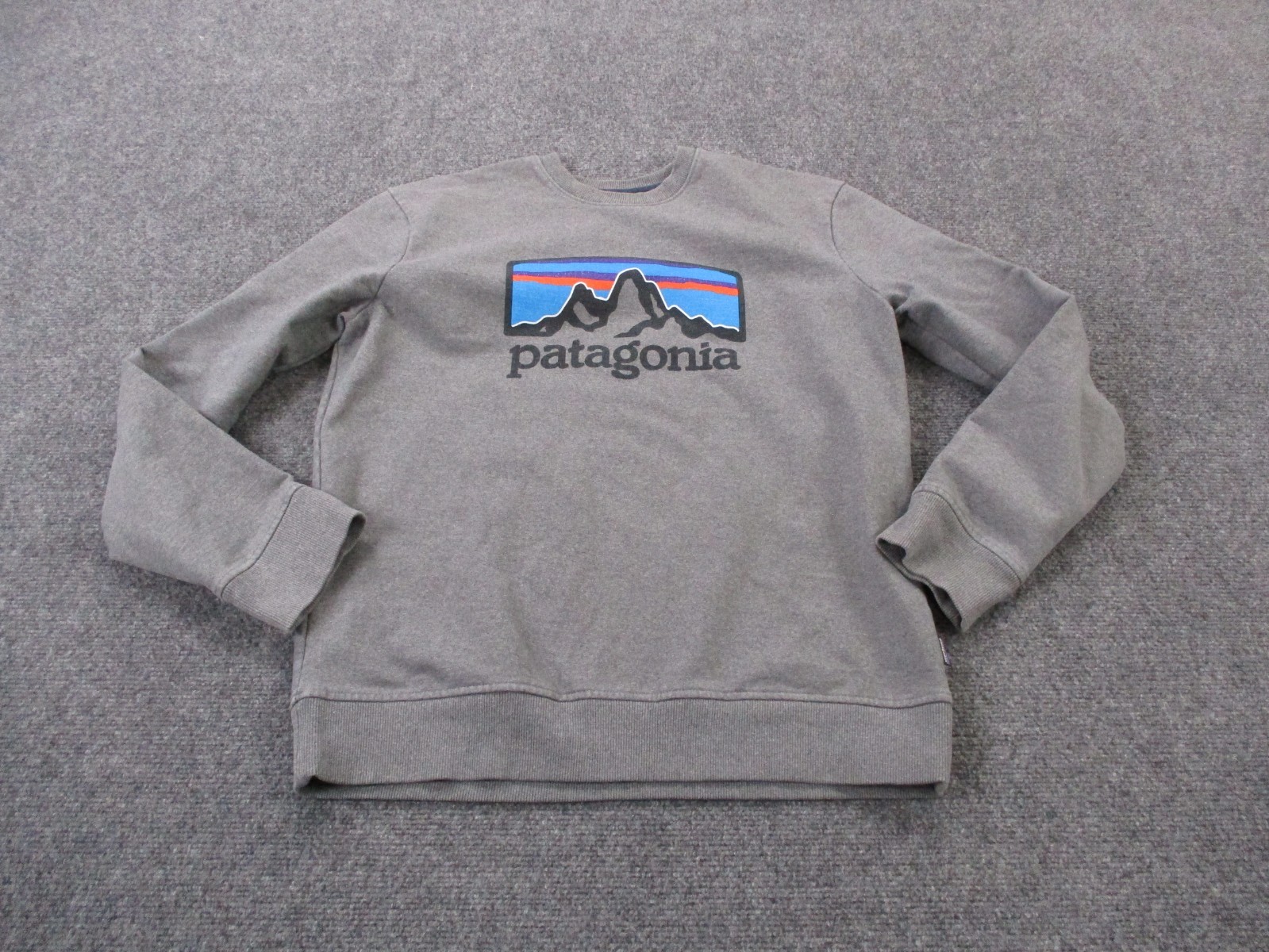 Patagonia Sweatshirt Men S Gray Uprisal Crew Pullover Outdoor Hiking Logo 39586
