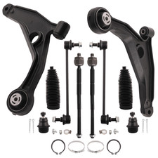 For 12x Front Suspension Lower Control Arm Ball Joint Tierod Sway Bars fit for