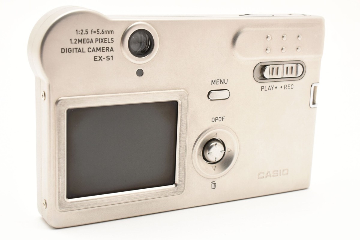 NEAR MINT in Box] CASIO EXILIM EX-S1 Compact Digital Camera From