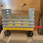 1980 VINTAGE FISHER PRICE HUSKY HELPER FARM REPLACEMENT WAGON ONLY