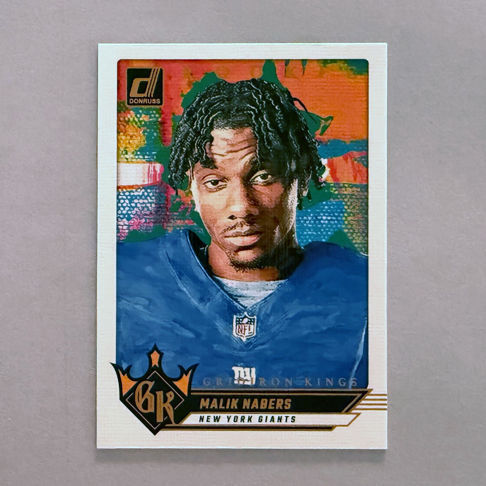 2024 DONRUSS GRIDIRON KINGS #11 MALIK NABERS RC GIANTS
