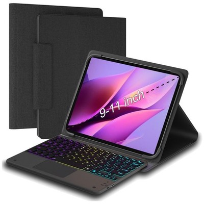 Rechargeable Touchpad Keyboard for 9-11'' Tablets