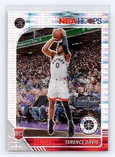 2019-20 Hoops Premium Stock #257 Terence Davis II Prizms Pulsar Rookie Raptors