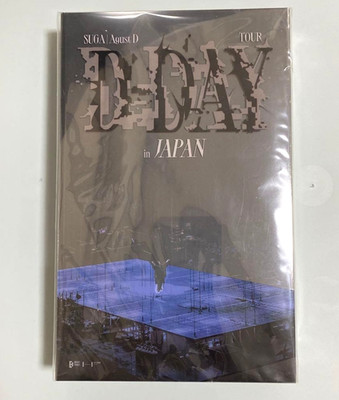 BTS SUGA Agust D TOUR D-DAY in JAPAN Blu-ray Full Set Official
