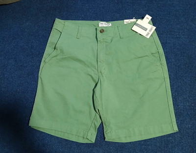 True Craft Originals Welcome Men's Green Shorts Pockets 34 W   NWT