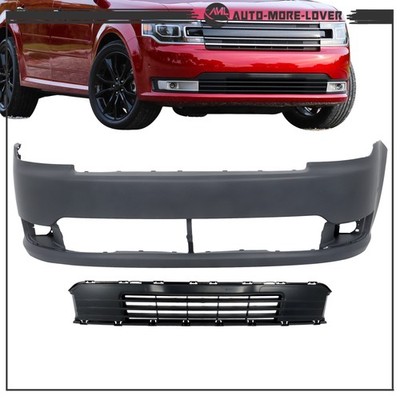 Front Bumper Cover & Lower Grill Fit For Ford Flex 2013-2017 FO1000686 Primed