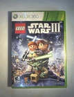 LEGO Star Wars 3 III: The Clone Wars (Microsoft Xbox 360, 2011) Complete, Tested