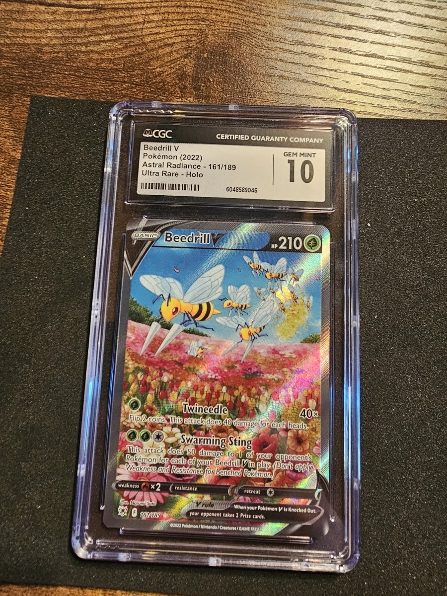 beedrill v pokemon card value 1/189 Price 2026 Listed cards may have imperfections. Pokemon Beedrill V (Alternate Full