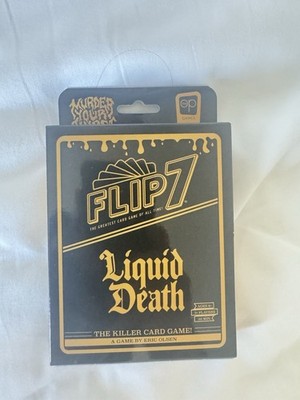 Flip 7 Liquid Death Edition The Killer Card Game Exclusive SDCC 2026