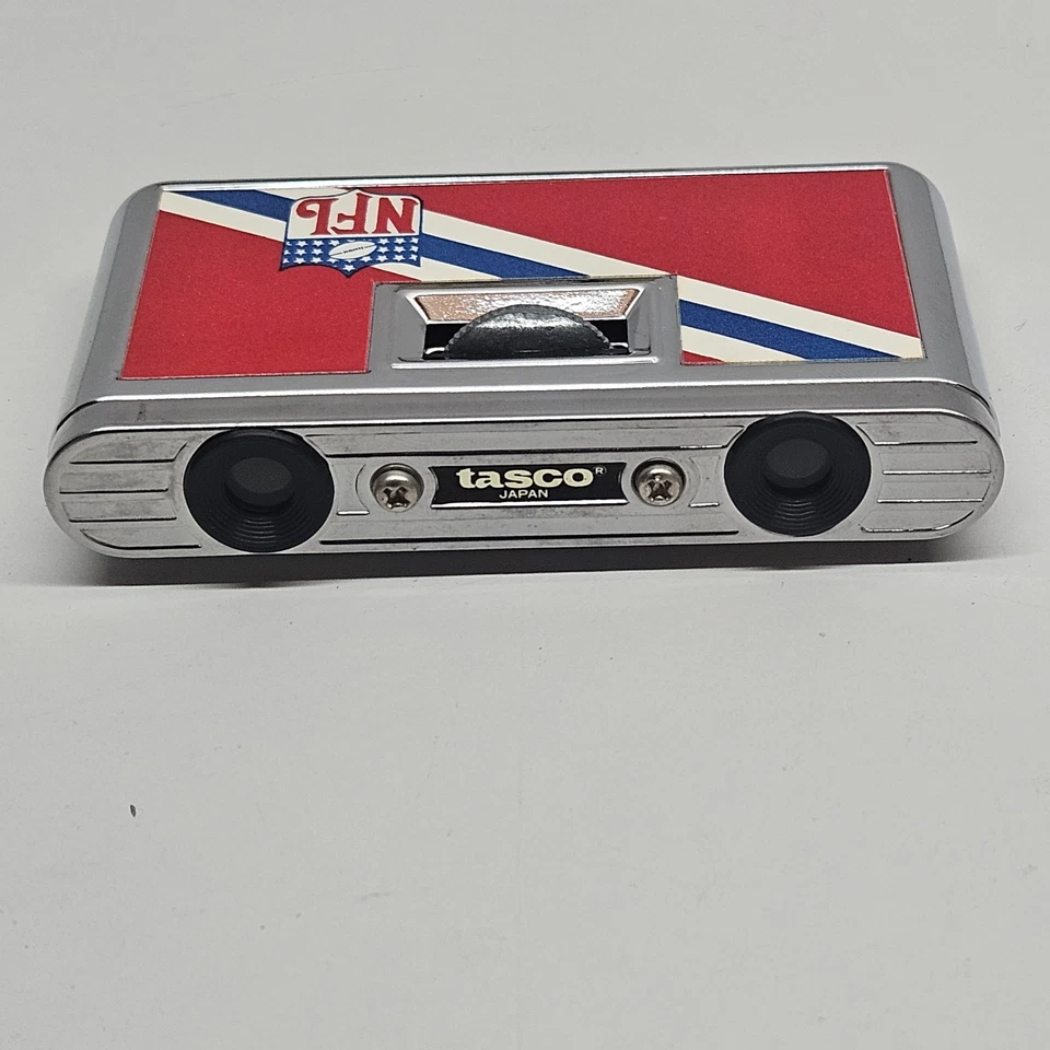 Vintage Tasco NFL Football Sports Glass Binoculars Great Condition V8 Spicy Box - Image 4 of 4