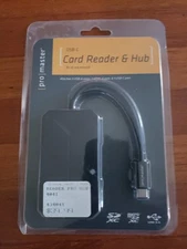 Promaster USB-C Card Reader and Hub for SD and microSD #4041