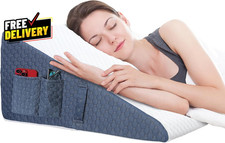 12Inch Wedge Pillow for Sleep Updated Bed Wedge Acid Reflux Heartburn GERD......