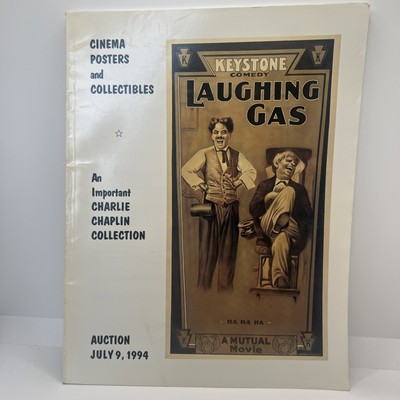 VINTAGE 1994 MOVIE CINEMA POSTERS COLLECTIBLES AUCTION CATALOG - CHARLIE CHAPLIN