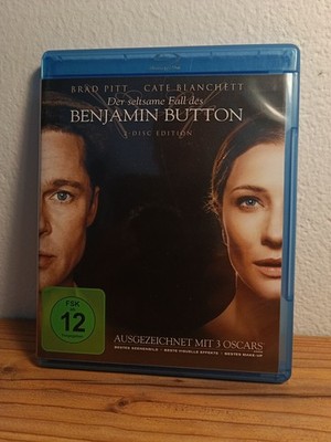 Der Seltsame Fall des Benjamin Button - Brad Pitt, Cate Blanchett - Blu-ray