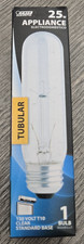 NEW Feit Electric 25 Watt Appliance Tubular 130 Volt T10 Clear
