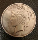 1922 Peace Dollar Silver, Free Ship
