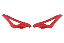 Bouchons de radiateur, couleur rouge assortie pour HUSQVARNA TC 250/310/450
