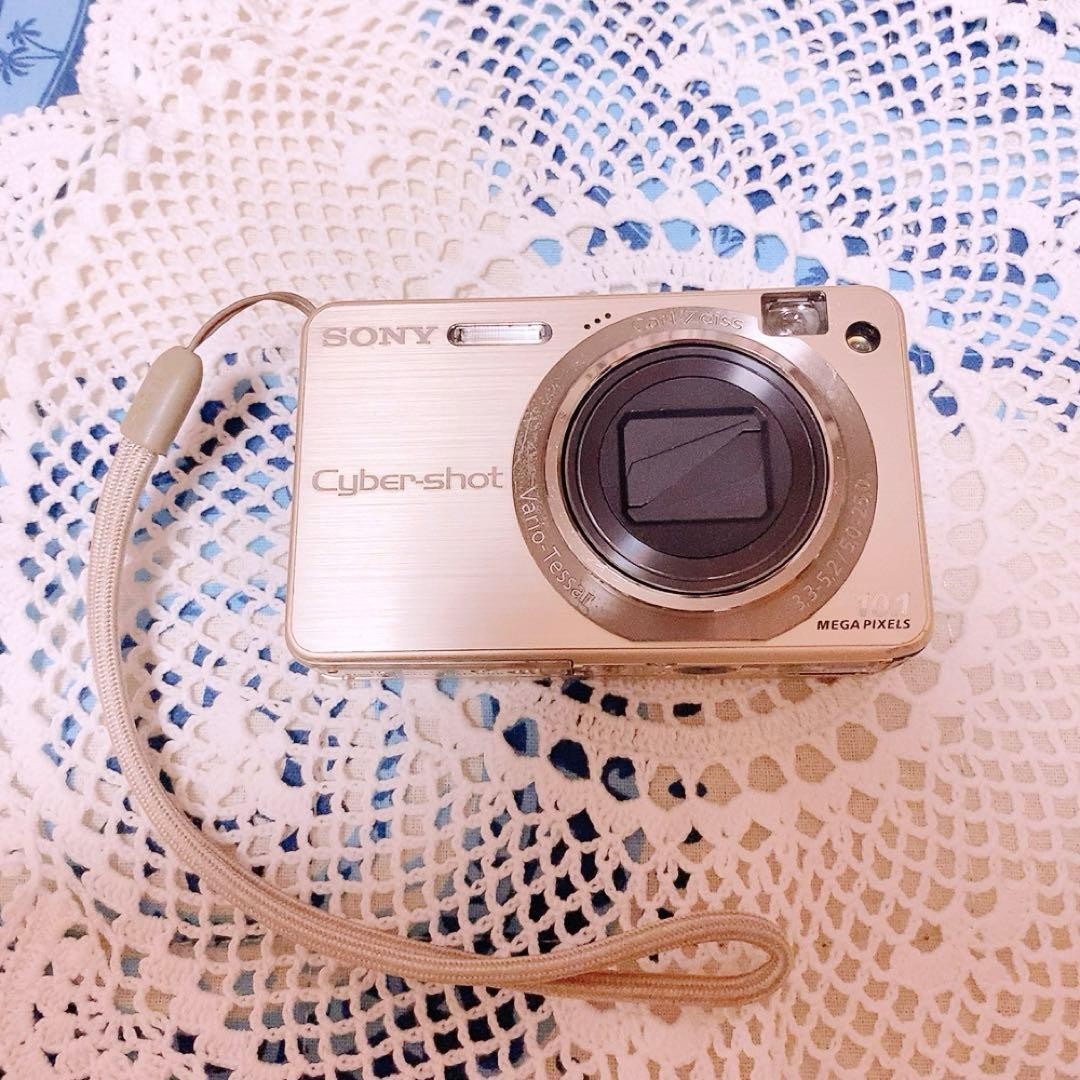 Sony Cyber-shot DSC-W170 Digital Camera Gold 10.1MP Optical Zoom