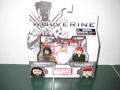 Marvel Minimates Wolverine and Ninja Yukio Exclusive The Wolverine