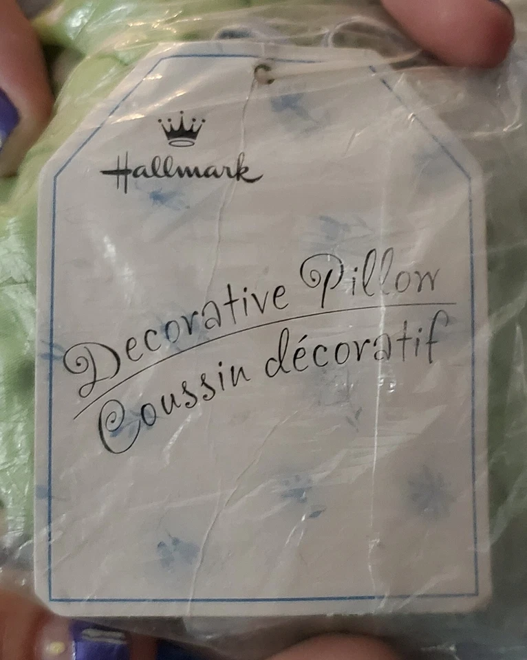 🆕с ярлыком и обернутой в пластик VNTG'98, редкая Hallmark 12 «длинный валик подушка + бонус - Изображение 3 из 4