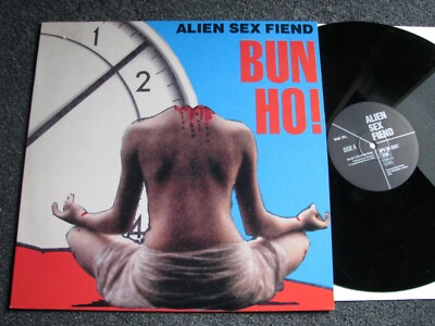 Alien Sex Fiend-Bun Ho! 12 inch Maxi LP-1988 Germany-Rebel Rec